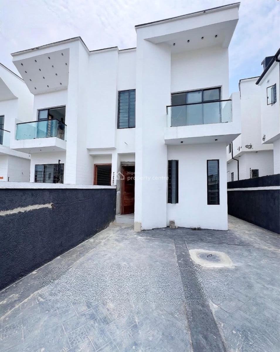Newly Built 4 Bedroom Semi-detached Duplex with Bq, Ikota, Lekki, Lagos, Semi-detached Duplex for Sale
