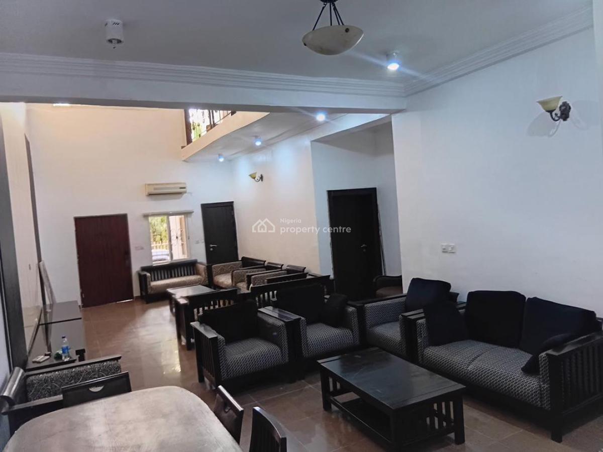 Furnished 3 Bedroom Duplex with Bq, Gen and Inverter, Off Lakechad, Maitama District, Abuja, Terraced Duplex for Rent