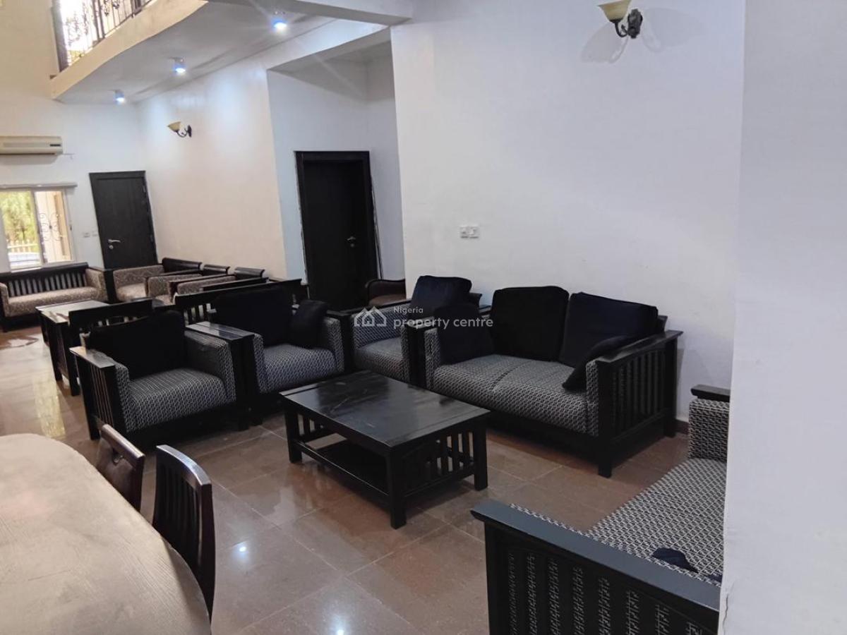 Furnished 3 Bedroom Duplex with Bq, Gen and Inverter, Off Lakechad, Maitama District, Abuja, Terraced Duplex for Rent