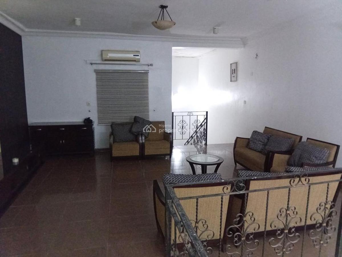 Furnished 3 Bedroom Duplex with Bq, Gen and Inverter, Off Lakechad, Maitama District, Abuja, Terraced Duplex for Rent