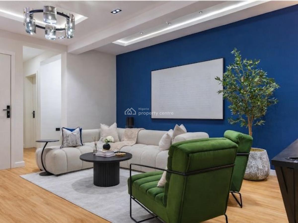 Beautiful 2 Bedroom Fully Furnished Serviced Apartment with Gym, Ikate, Lekki, Lagos, Flat / Apartment for Rent