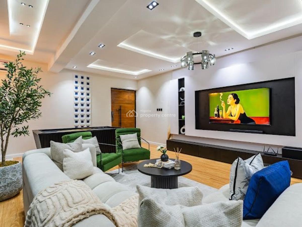 Beautiful 2 Bedroom Fully Furnished Serviced Apartment with Gym, Ikate, Lekki, Lagos, Flat / Apartment for Rent