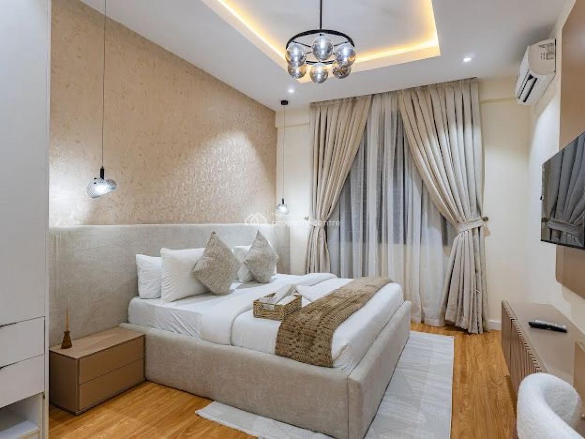Beautiful 2 Bedroom Fully Furnished Serviced Apartment with Gym, Ikate, Lekki, Lagos, Flat / Apartment for Rent