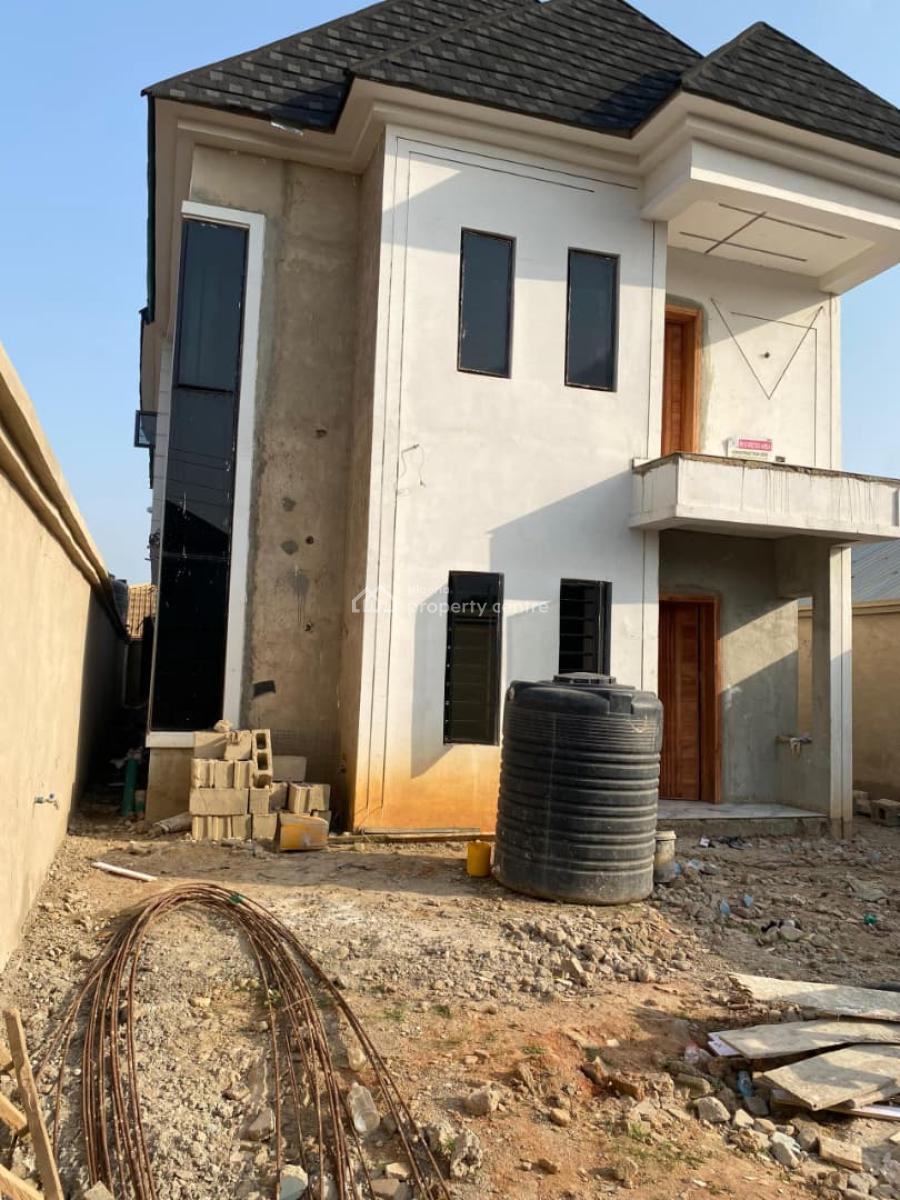 a Brand New 4 Bedroom Fully Detach Duplex with Bq & En-suite Rooms, Tejumola Estate, Egbeda, Alimosho, Lagos, Detached Duplex for Sale