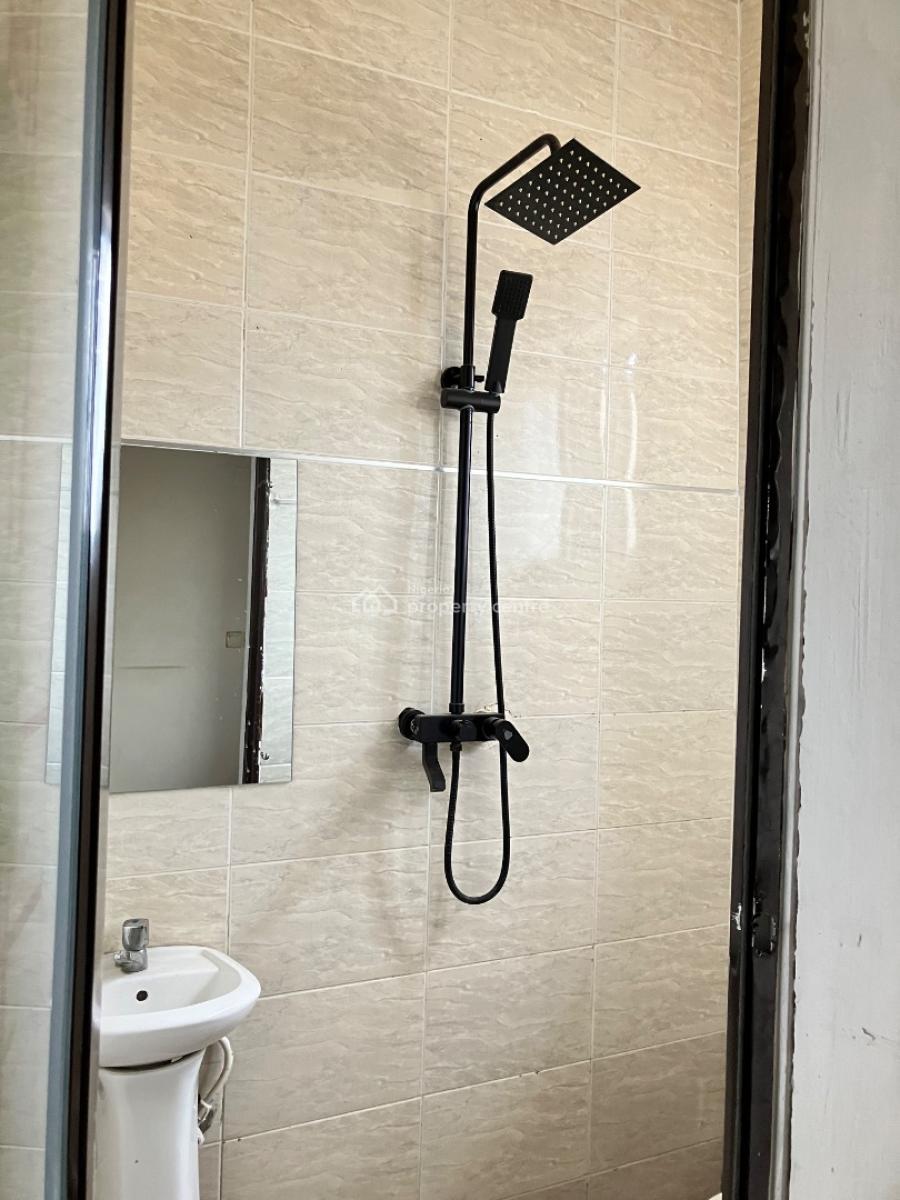 Beautiful 2 Bedroom Flat  Upstairs All Ensuite with Visitors Toilets, By Alade Market, Allen, Ikeja, Lagos, Flat / Apartment for Rent