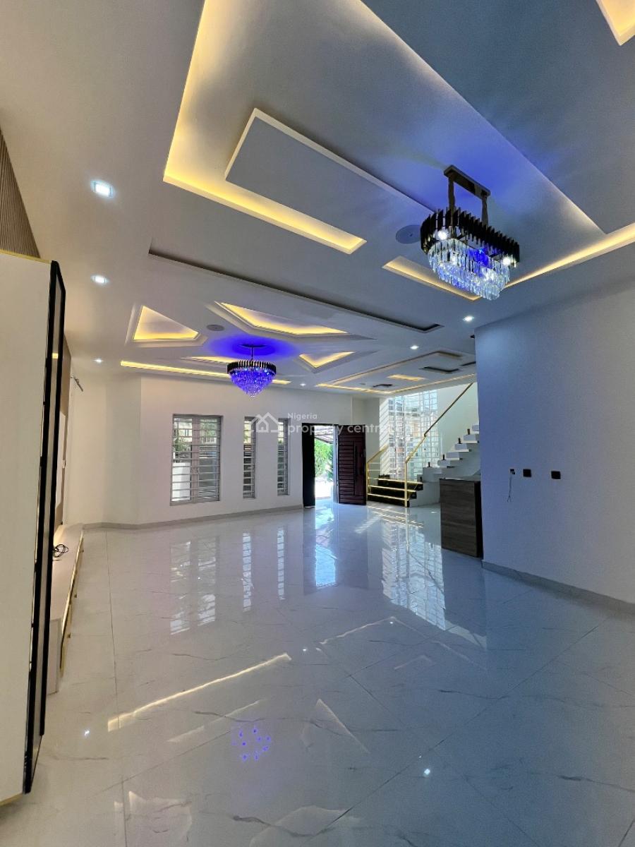 Brand New 5 Bedroom Detached Duplex with Bq & Cinema, Ikota, Lekki, Lagos, Detached Duplex for Sale