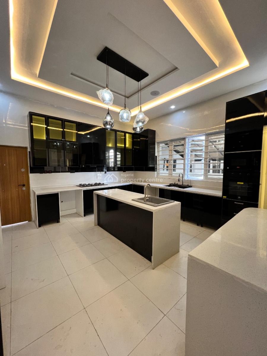 Brand New 5 Bedroom Detached Duplex with Bq & Cinema, Ikota, Lekki, Lagos, Detached Duplex for Sale