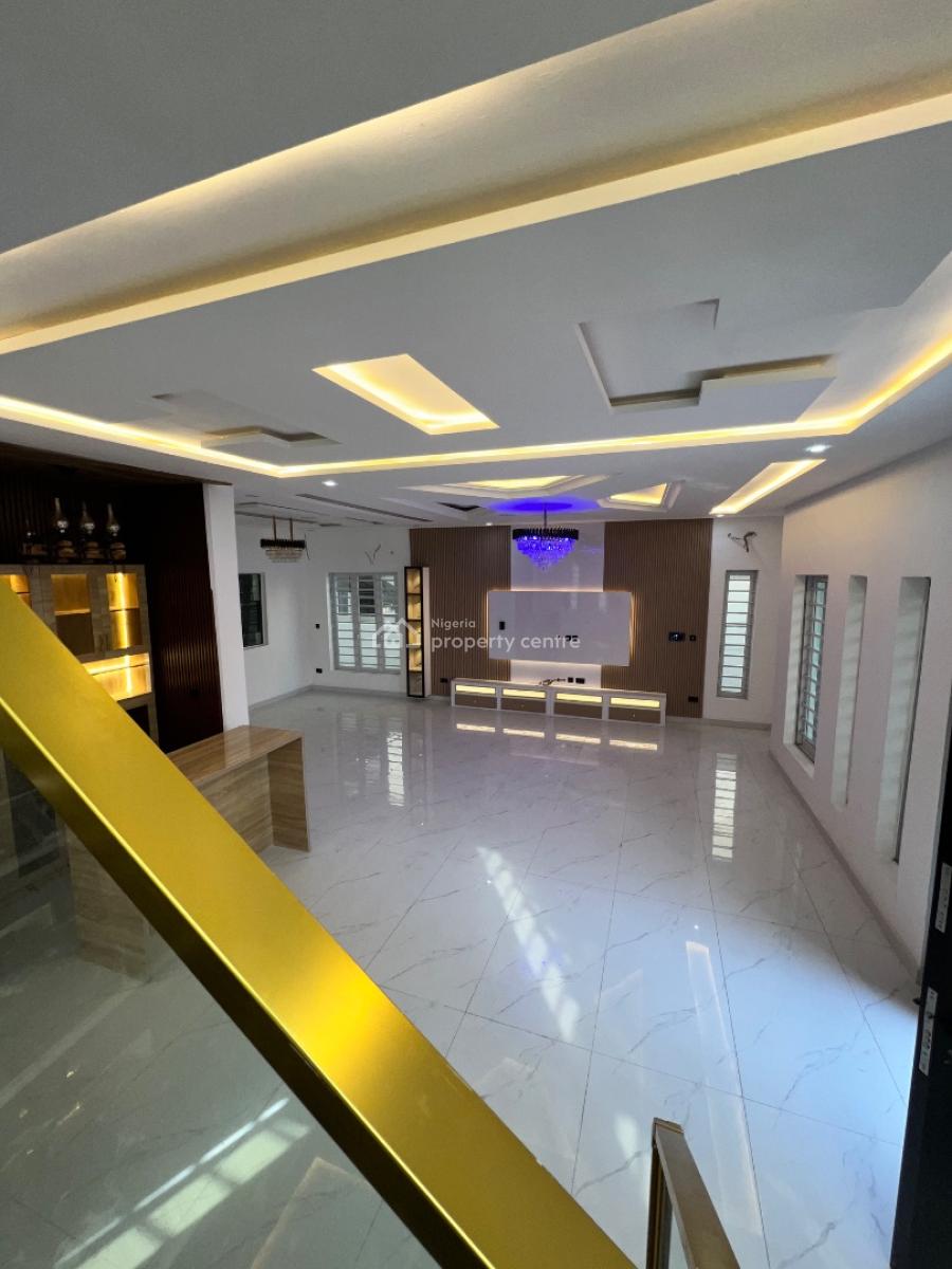 Brand New 5 Bedroom Detached Duplex with Bq & Cinema, Ikota, Lekki, Lagos, Detached Duplex for Sale
