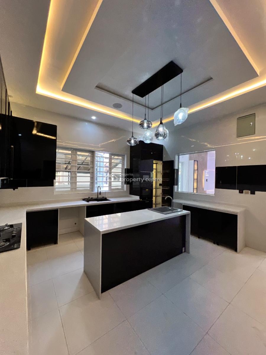 Brand New 5 Bedroom Detached Duplex with Bq & Cinema, Ikota, Lekki, Lagos, Detached Duplex for Sale