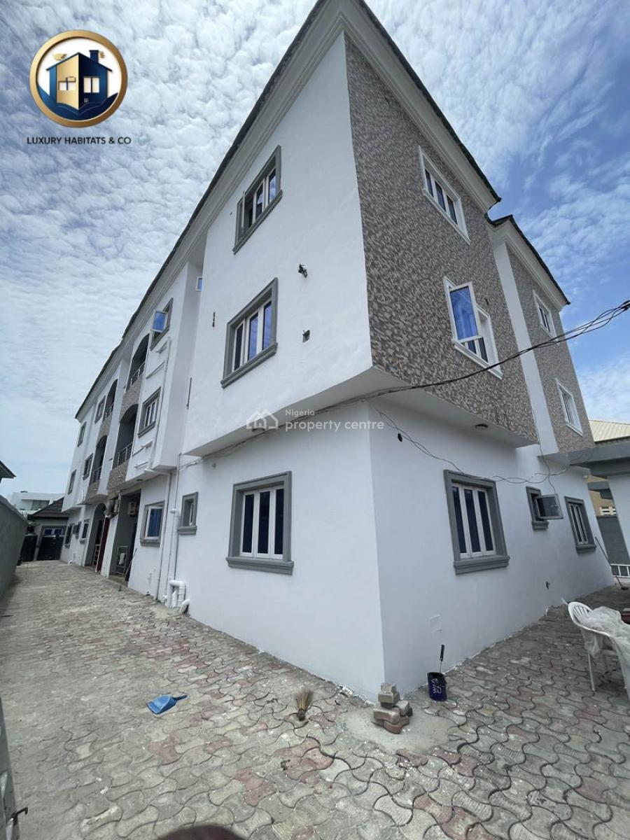 Newly Built 3 Bedroom Apartment in a Secure Estate, Alpha Beach New Road, Lekki, Lagos, Flat / Apartment for Rent