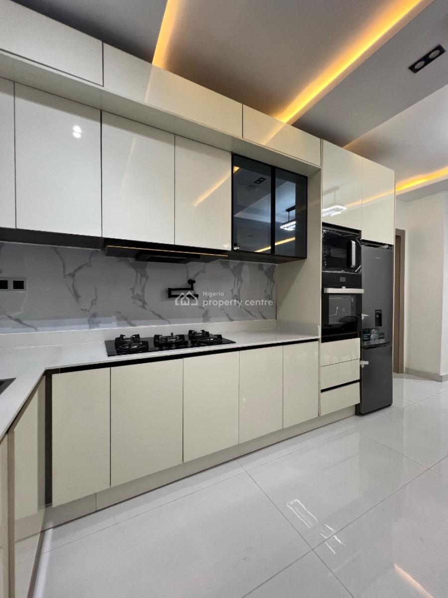 Contemporary 3 Bedroom Apartment with Pool, Gym and Car Charger, Ikate, Lekki, Lagos, Flat / Apartment for Sale