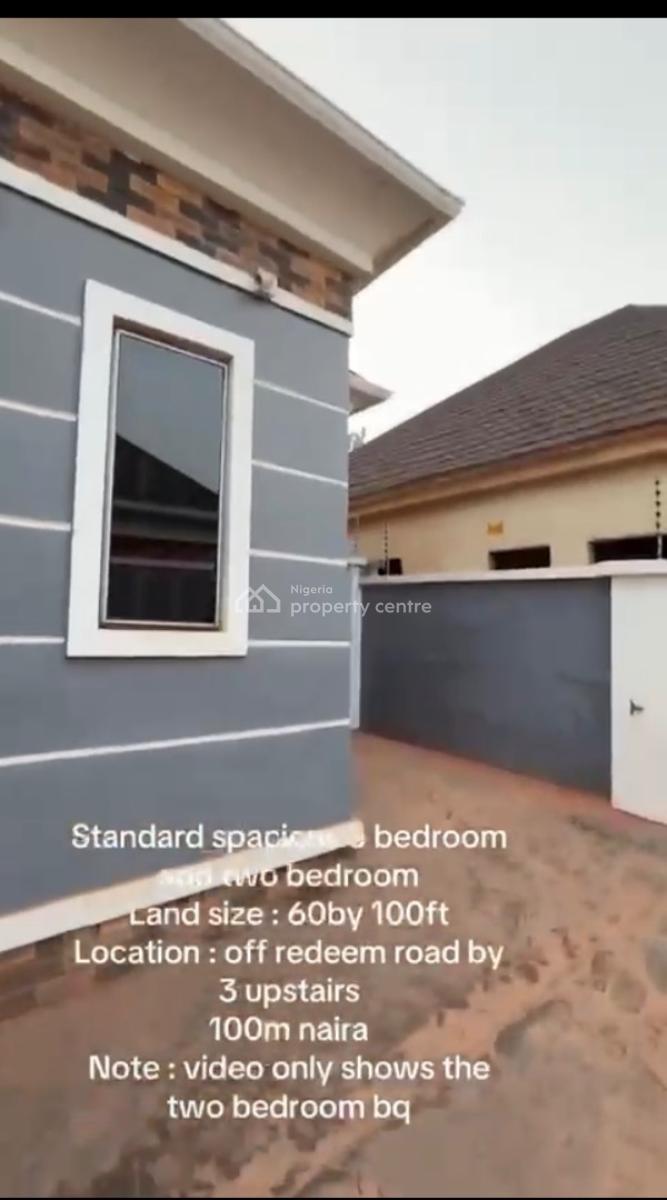 3 Bedroom & 2 Bedroom Bq, Off Redeem Road, Asaba, Delta, Detached Bungalow for Sale