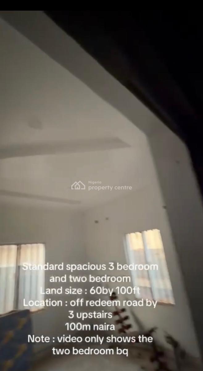 3 Bedroom & 2 Bedroom Bq, Off Redeem Road, Asaba, Delta, Detached Bungalow for Sale