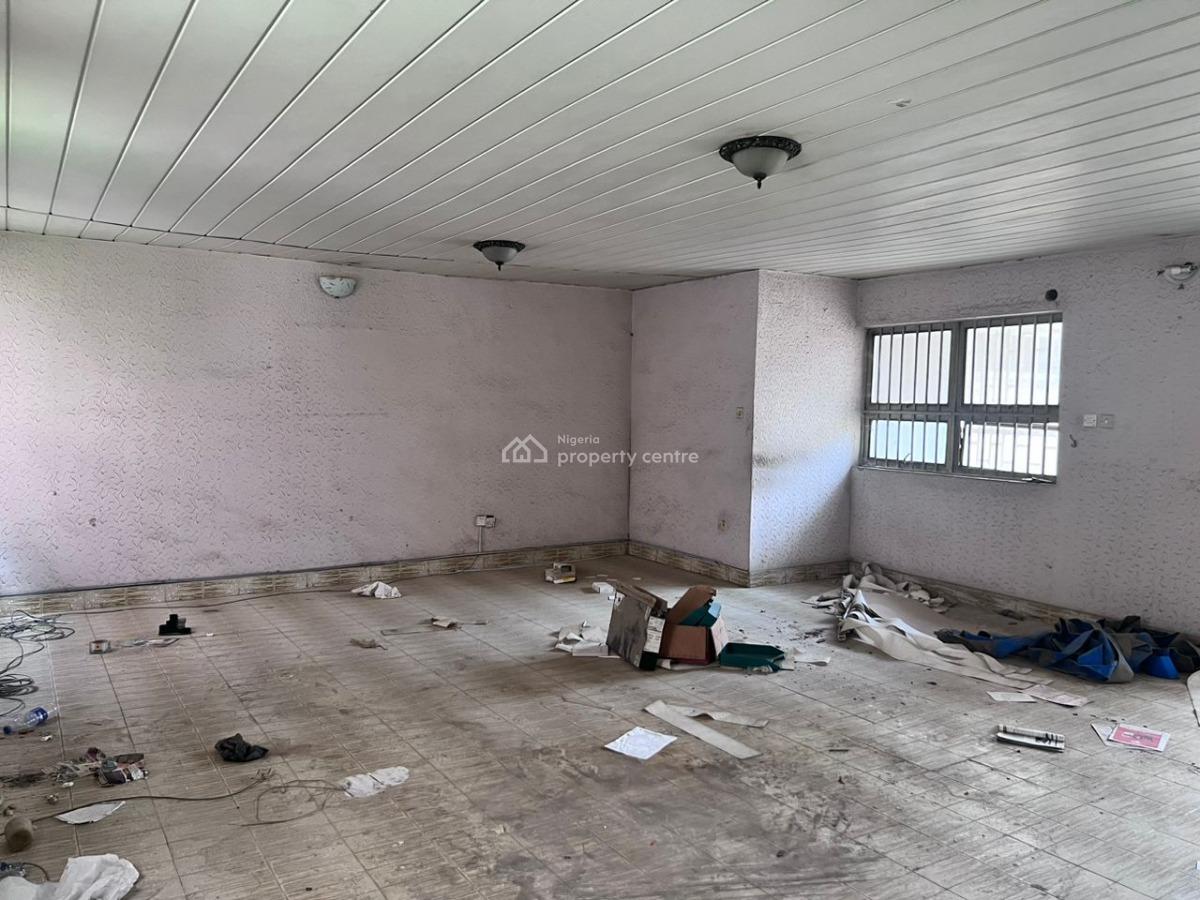 Spacious 7 Bedroom Semi Detached Building with 3 Rooms Bq, Adeniyi Jones, Ikeja, Lagos, Office Space for Rent