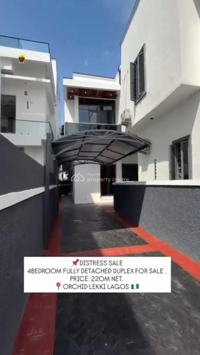 Newly Built Luxury 4 Bedroom Fully Detached Duplex, Lekki, Lagos, Detached Duplex for Sale