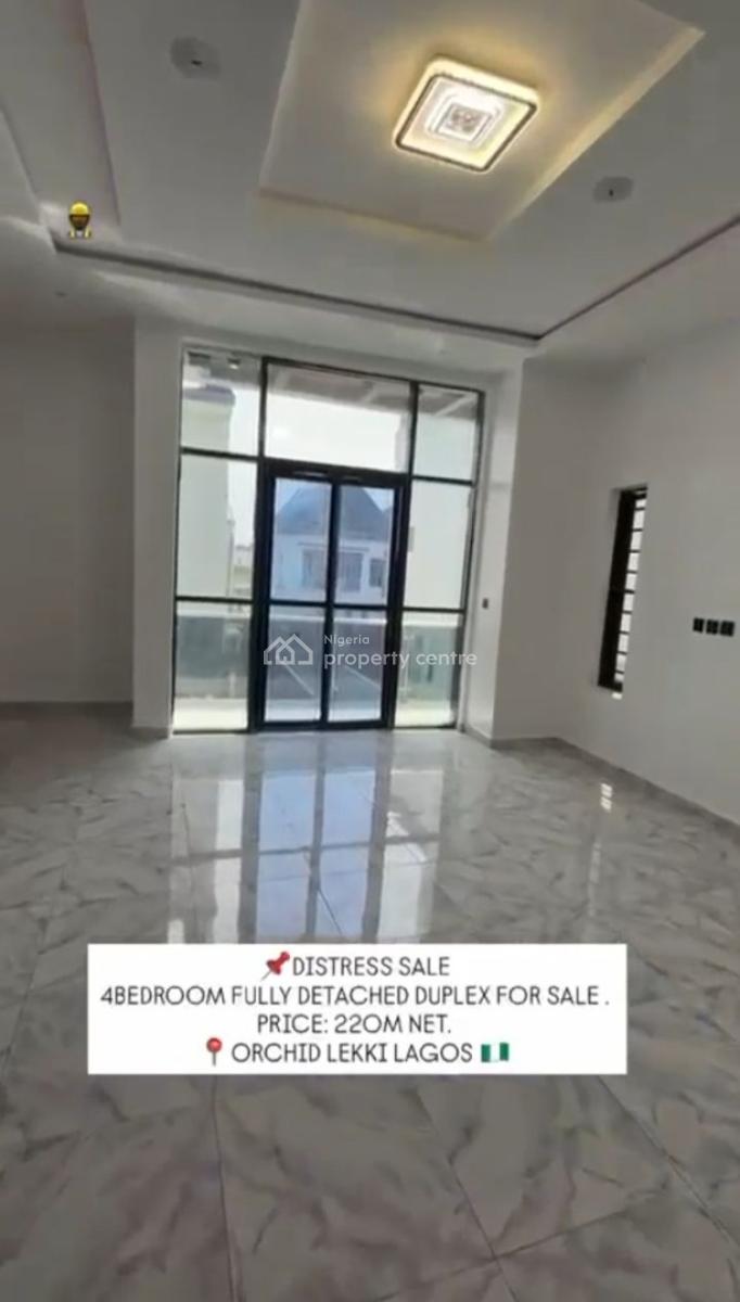 Newly Built Luxury 4 Bedroom Fully Detached Duplex, Lekki, Lagos, Detached Duplex for Sale