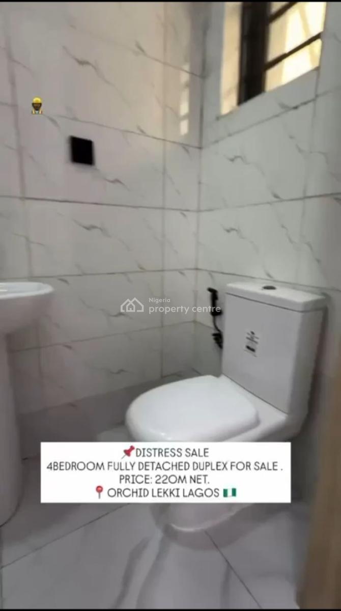 Newly Built Luxury 4 Bedroom Fully Detached Duplex, Lekki, Lagos, Detached Duplex for Sale