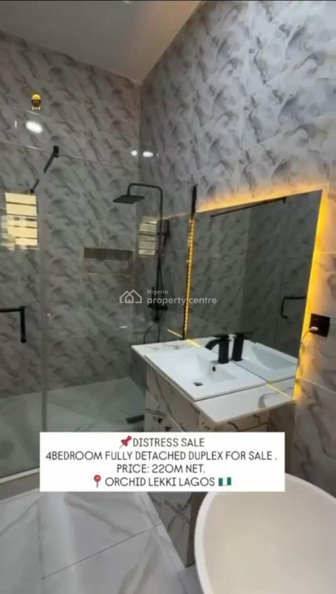 Newly Built Luxury 4 Bedroom Fully Detached Duplex, Lekki, Lagos, Detached Duplex for Sale