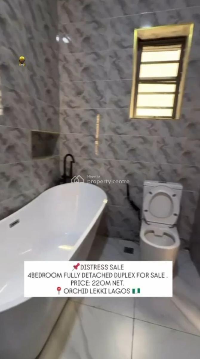 Newly Built Luxury 4 Bedroom Fully Detached Duplex, Lekki, Lagos, Detached Duplex for Sale