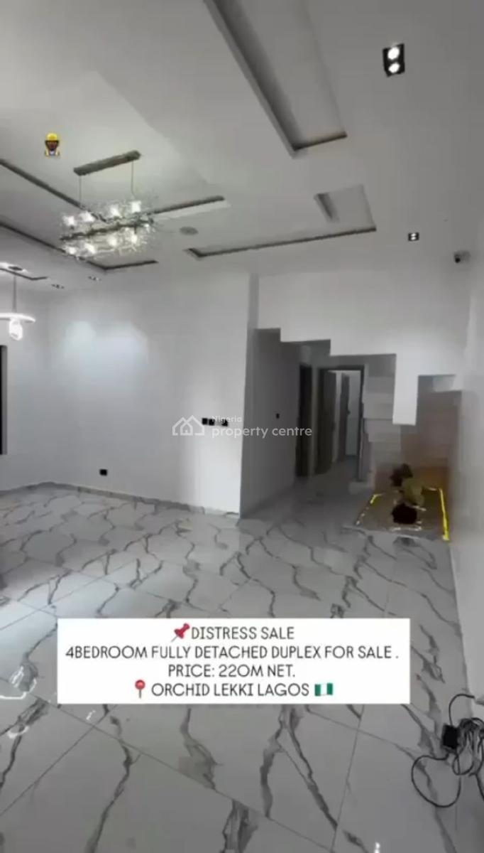 Newly Built Luxury 4 Bedroom Fully Detached Duplex, Lekki, Lagos, Detached Duplex for Sale