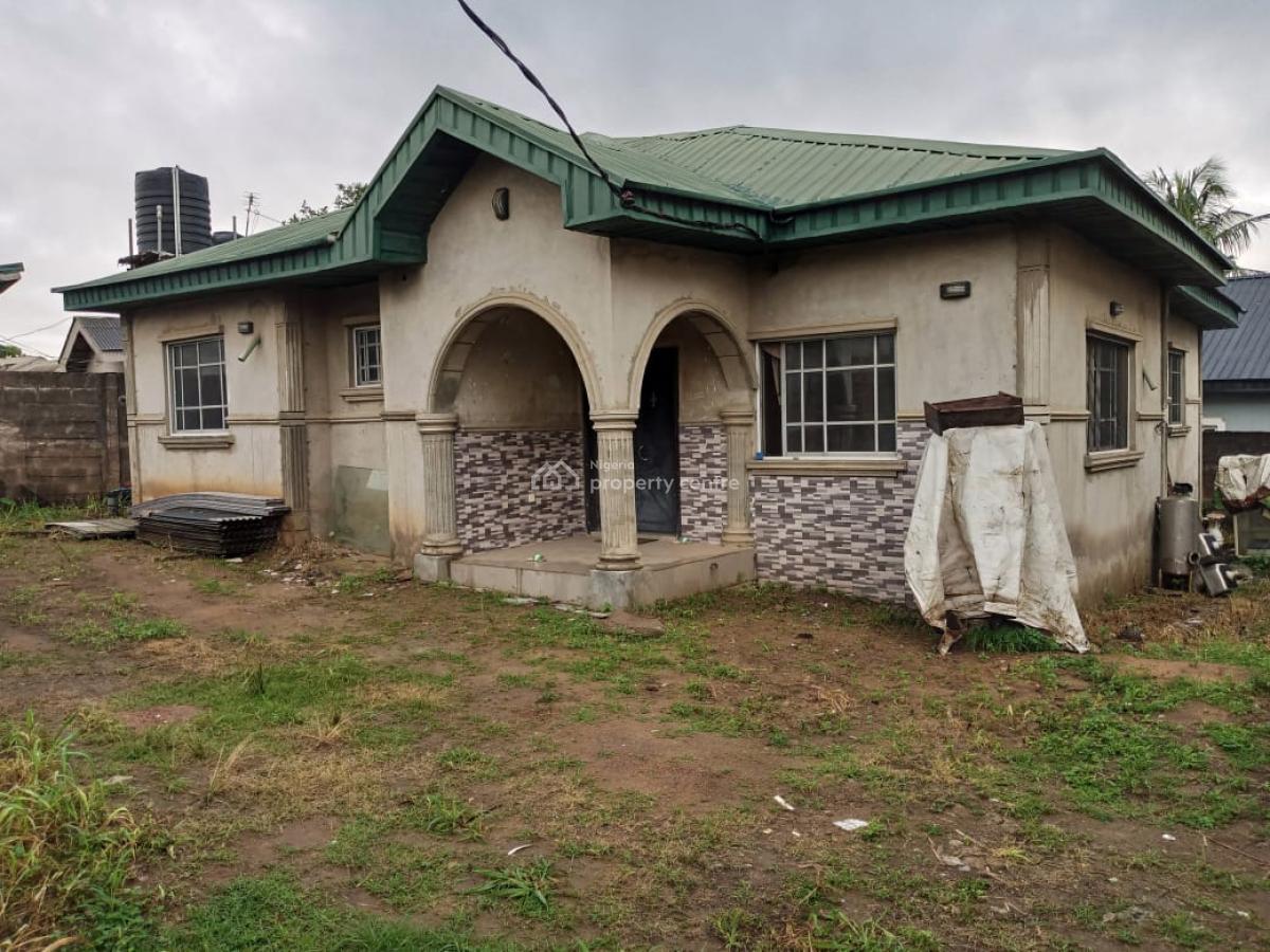 Spacious Pop 3 Bedroom Bungalow, Oke Afa, Magboro, Ogun, Detached Bungalow for Sale