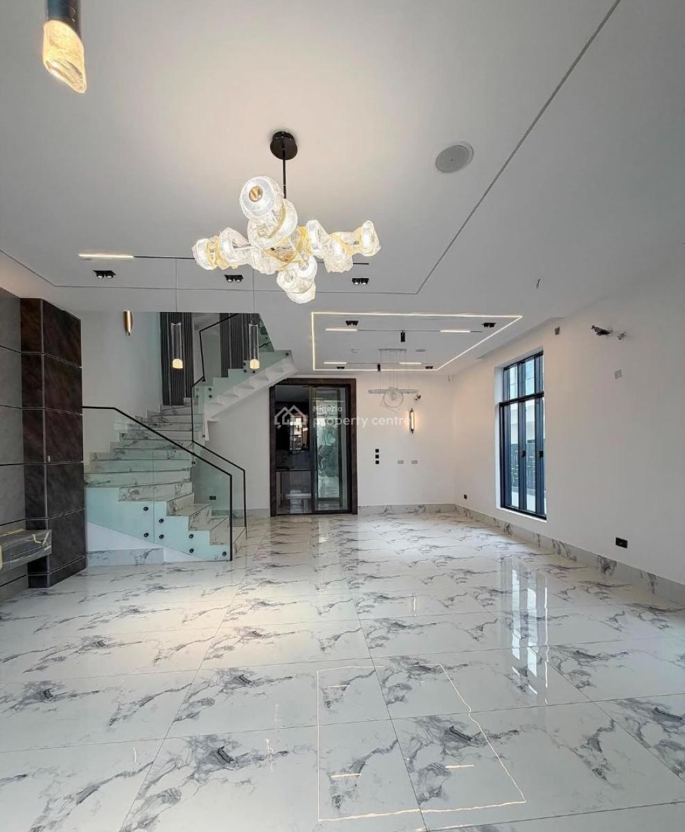 Contemporary 5 Bedroom Fully Detached Duplex with Bq, Ikota, Lekki, Lagos, Detached Duplex for Sale