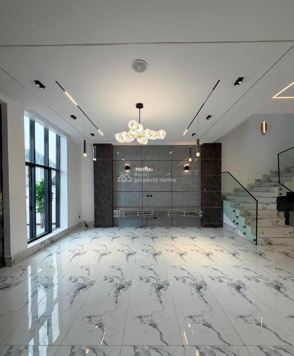 Contemporary 5 Bedroom Fully Detached Duplex with Bq, Ikota, Lekki, Lagos, Detached Duplex for Sale