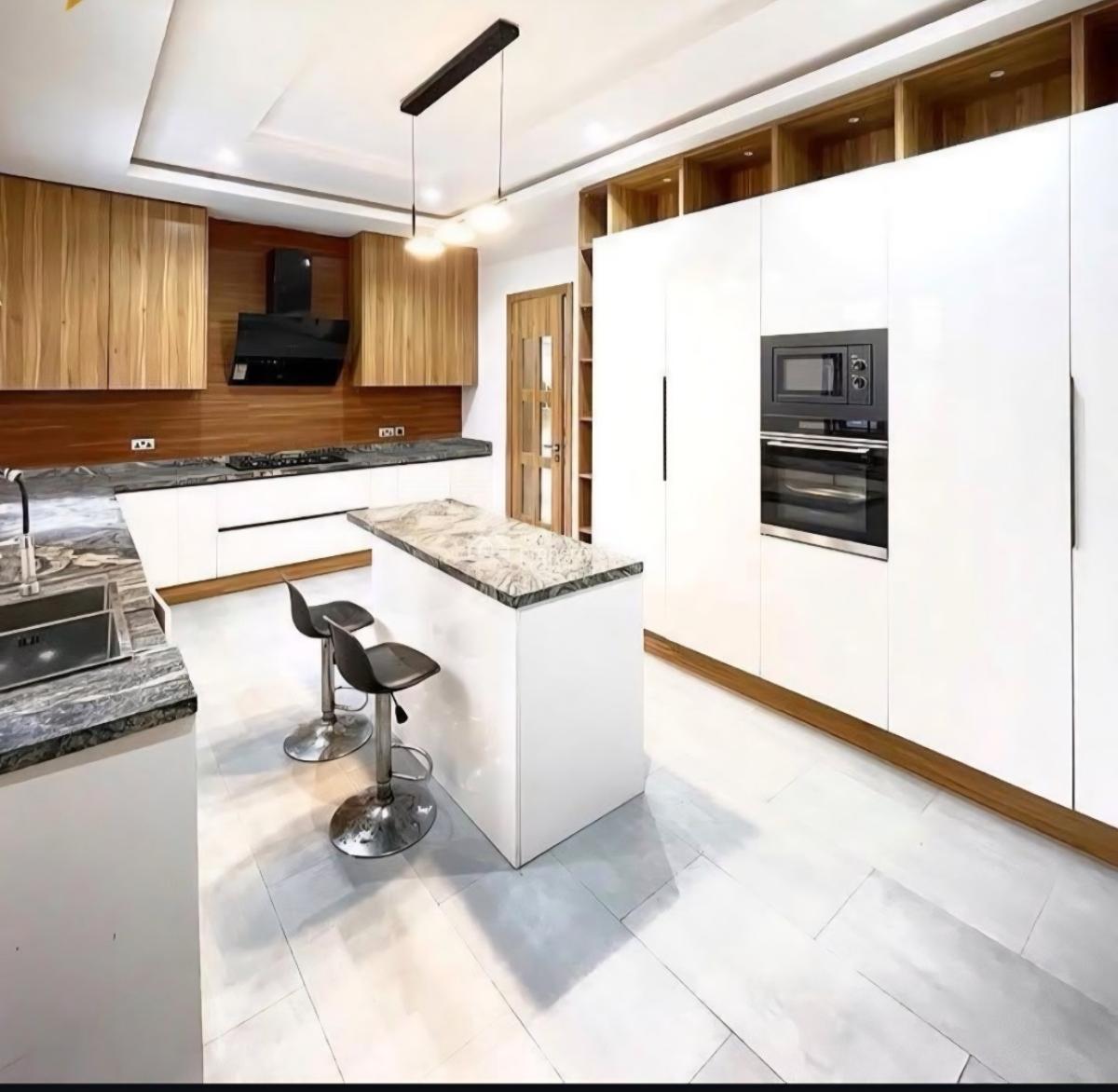 Spacious 5 Bedroom Fully Detached Duplex with Bq, Ikate Elegushi, Lekki, Lagos, Detached Duplex for Rent