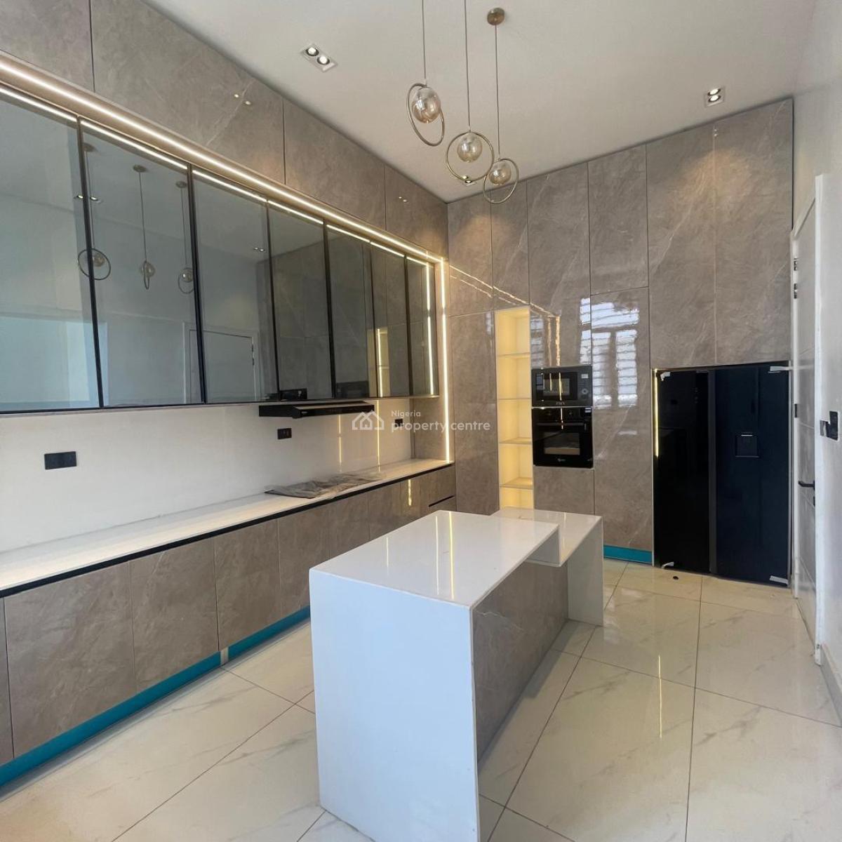 Contemporary 5 Bedroom Fully Detached Duplex with Bq, Pool, & Box Room, Lekki County, Lekki, Lagos, Detached Duplex for Sale