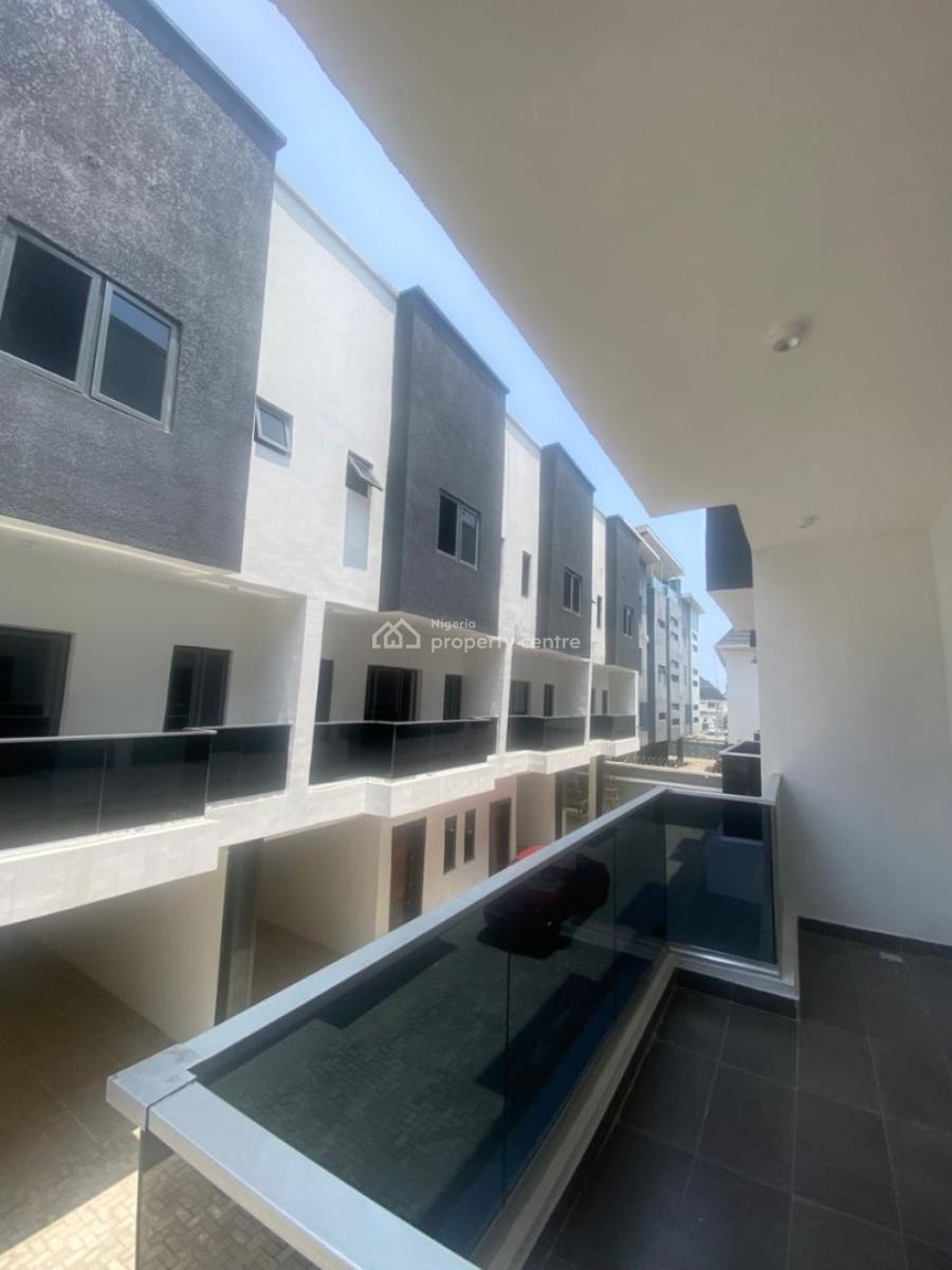Serviced 3 Bedroom Terraced Duplex, Agungi, Lekki, Lagos, House for Rent