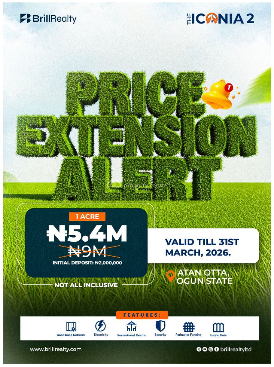 The Iconia, Atan Ota, Ado-odo/ota, Ogun, Residential Land for Sale