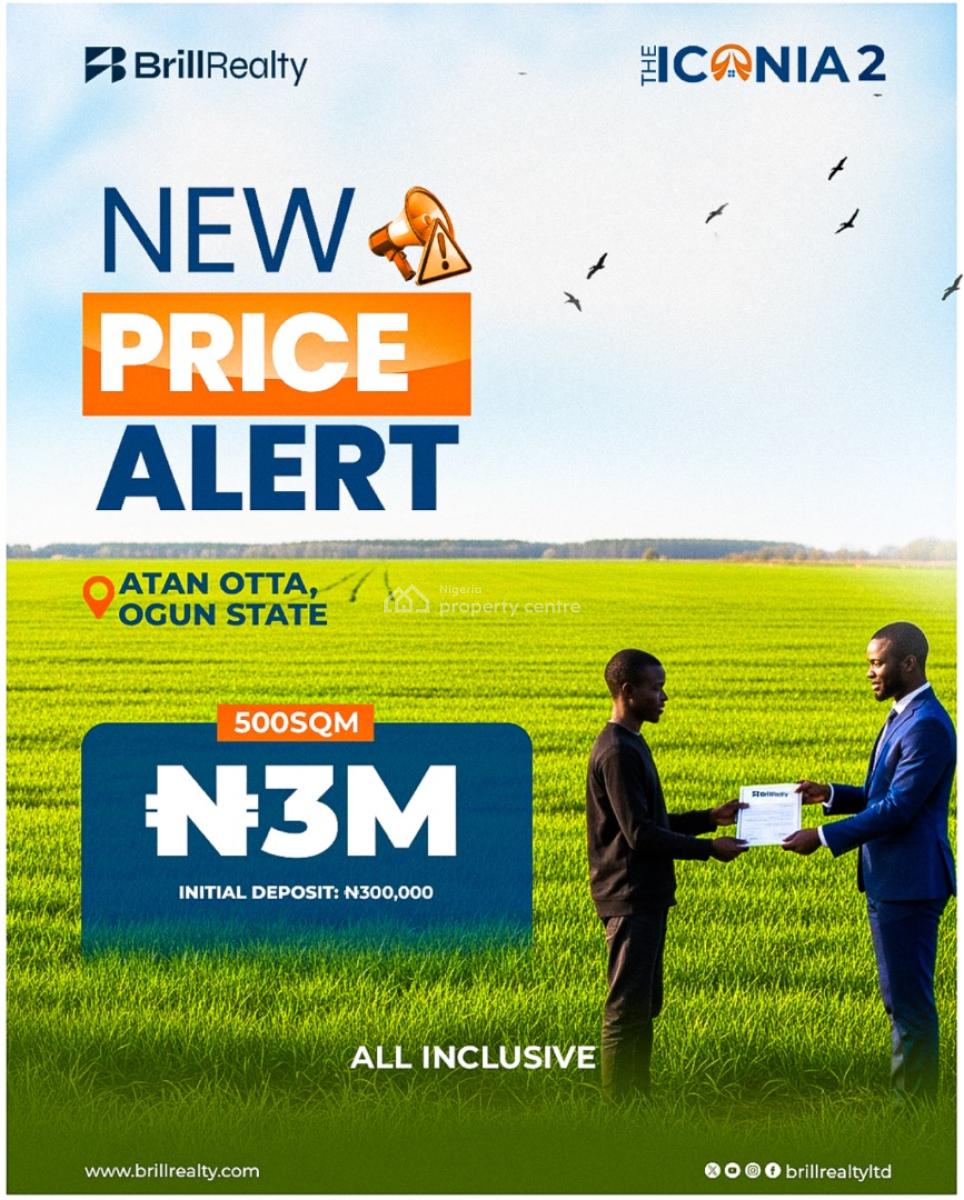 The Iconia, Atan Ota, Ado-odo/ota, Ogun, Residential Land for Sale