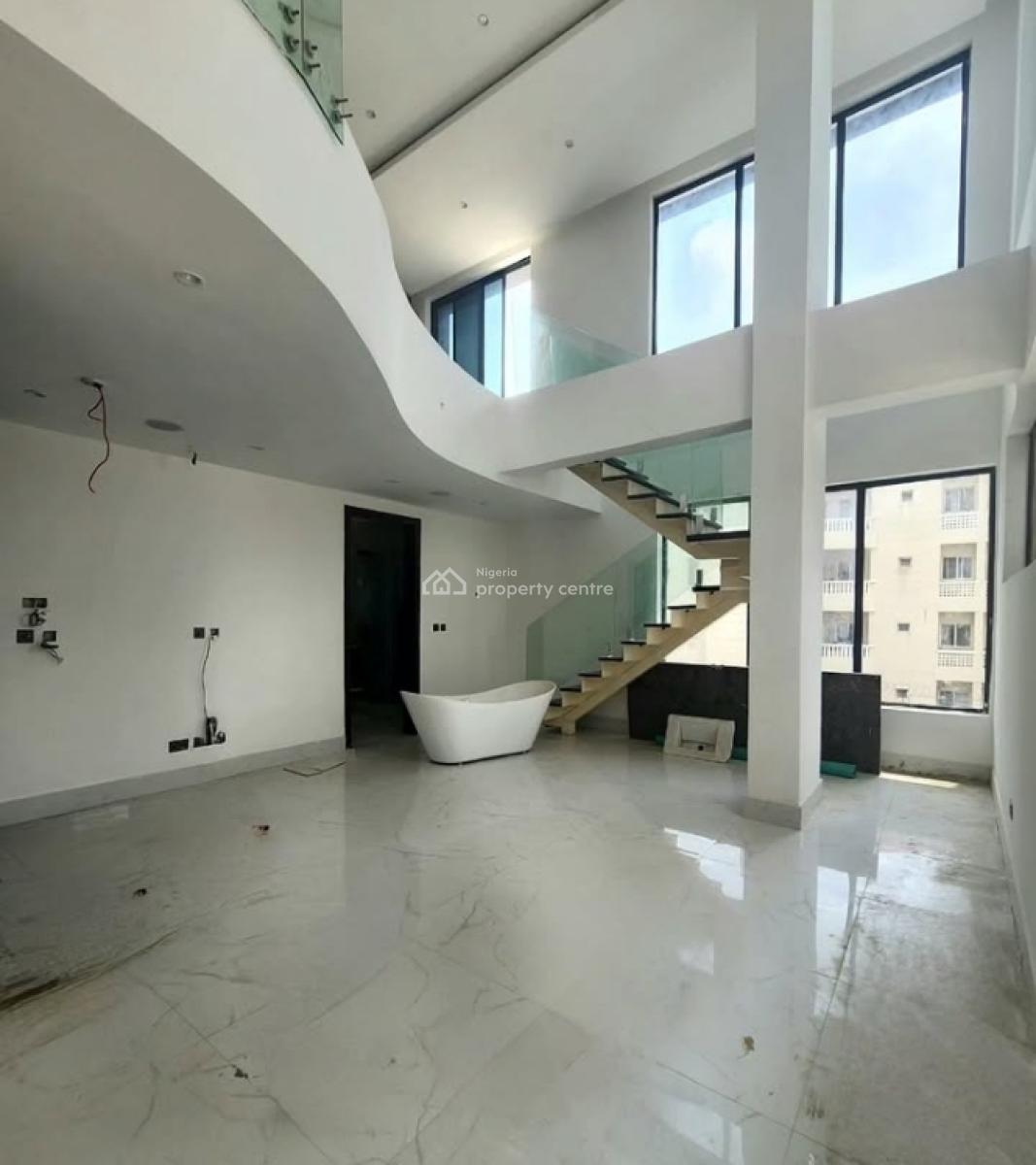 Exquisite 4 Bedroom Maisonnette with Bq, Off Banana Island Road, Ikoyi, Lagos, House for Rent