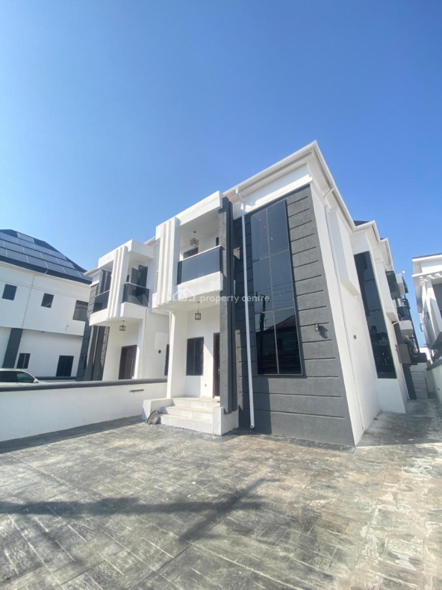 Spacious 4 Bedroom Fully Detached Duplex with Bq, Ajah, Lagos, Detached Duplex for Rent