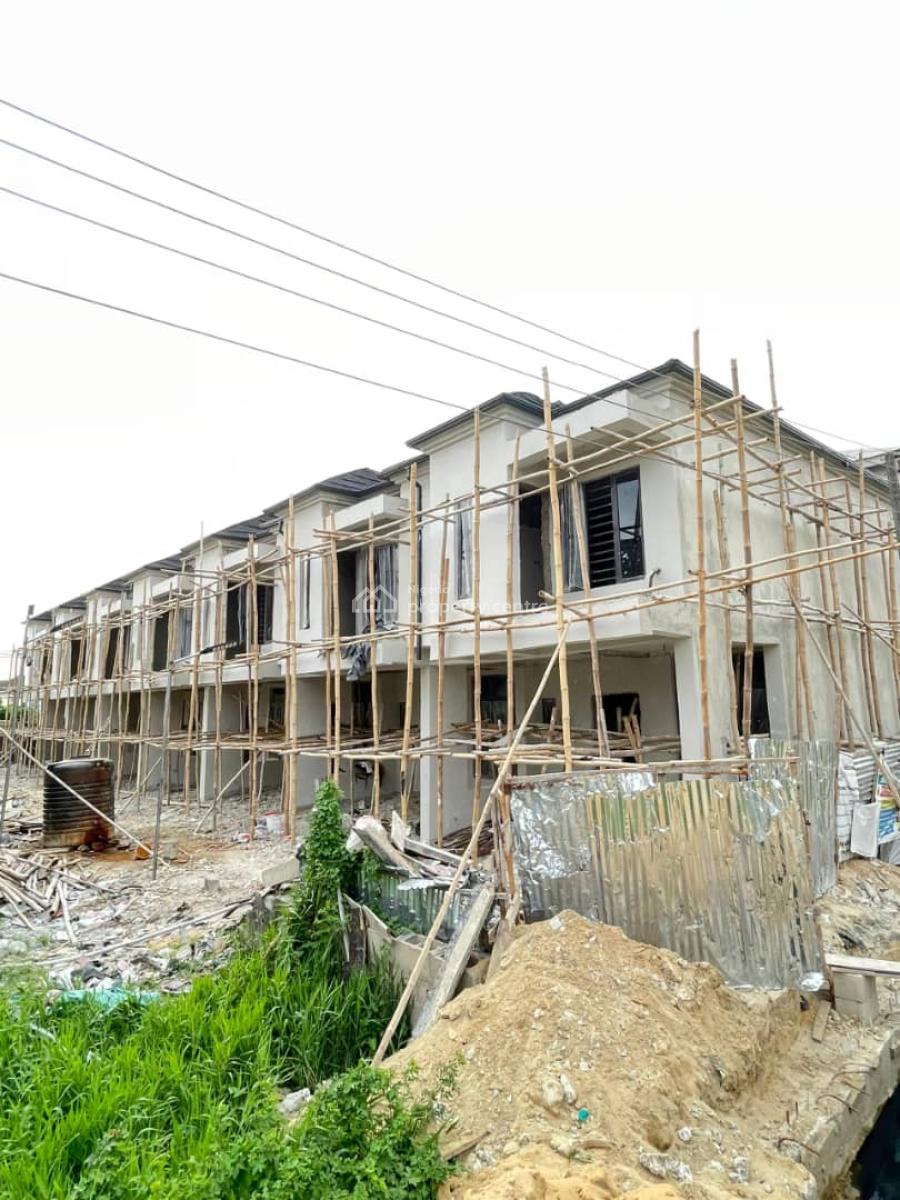 Luxury 2 Bedroom Terrace Duplex with Bq, Off Mobile Road, Ajah, Lagos, Terraced Duplex for Sale