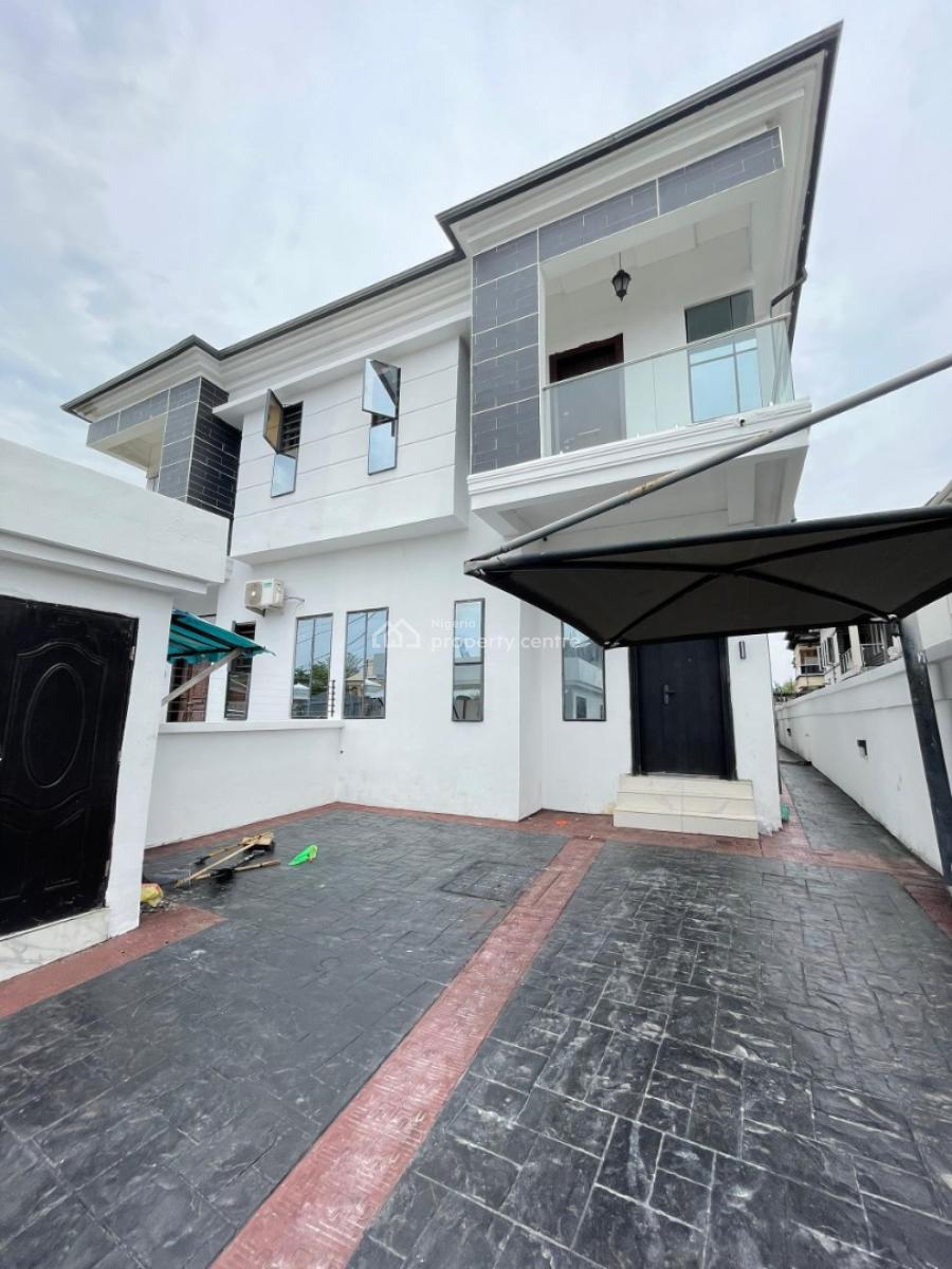 Newly Renovated 4 Bedroom Semi Detached Duplex with Bq, Chevron Drive, Lekki, Lagos, Semi-detached Duplex for Rent