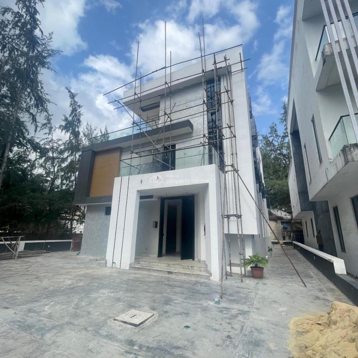 Contemporary 6  Bedroom Fully Detached Duplex with Bq, Pool, & Gym., Lekki County, Lekki, Lagos, Detached Duplex for Sale