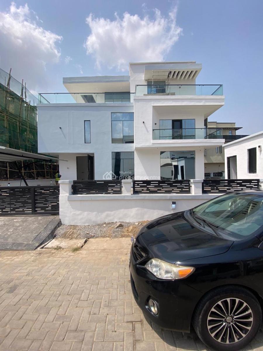 Luxury 5 Bedrooms Fully Detached Duplex,pool,cenima,gym,rooftop Terraced, Osapa London, Osapa, Lekki, Lagos, Detached Duplex for Rent