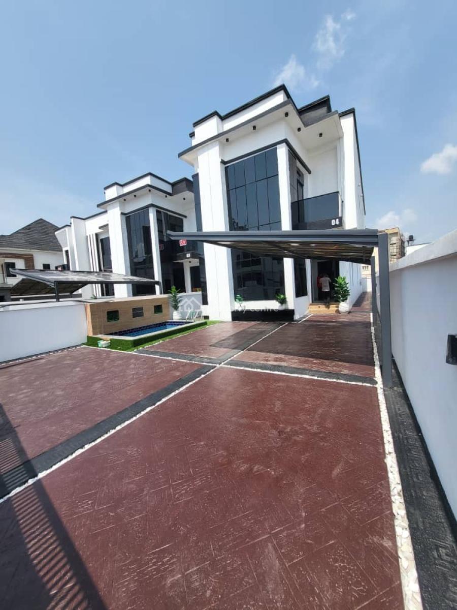 Lovely 5-bedroom Fully Detached Duplex with Bq & Swimming Pool, Orchid Road Lekki Lagos, Lekki, Lagos, Detached Duplex for Sale