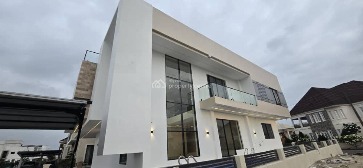 Luxury 5-bedroom Fully Detached Duplex with Bq, Pool & Cinema, Northern Foreshore Estate Chevron, Lekki, Lagos, Detached Duplex for Sale