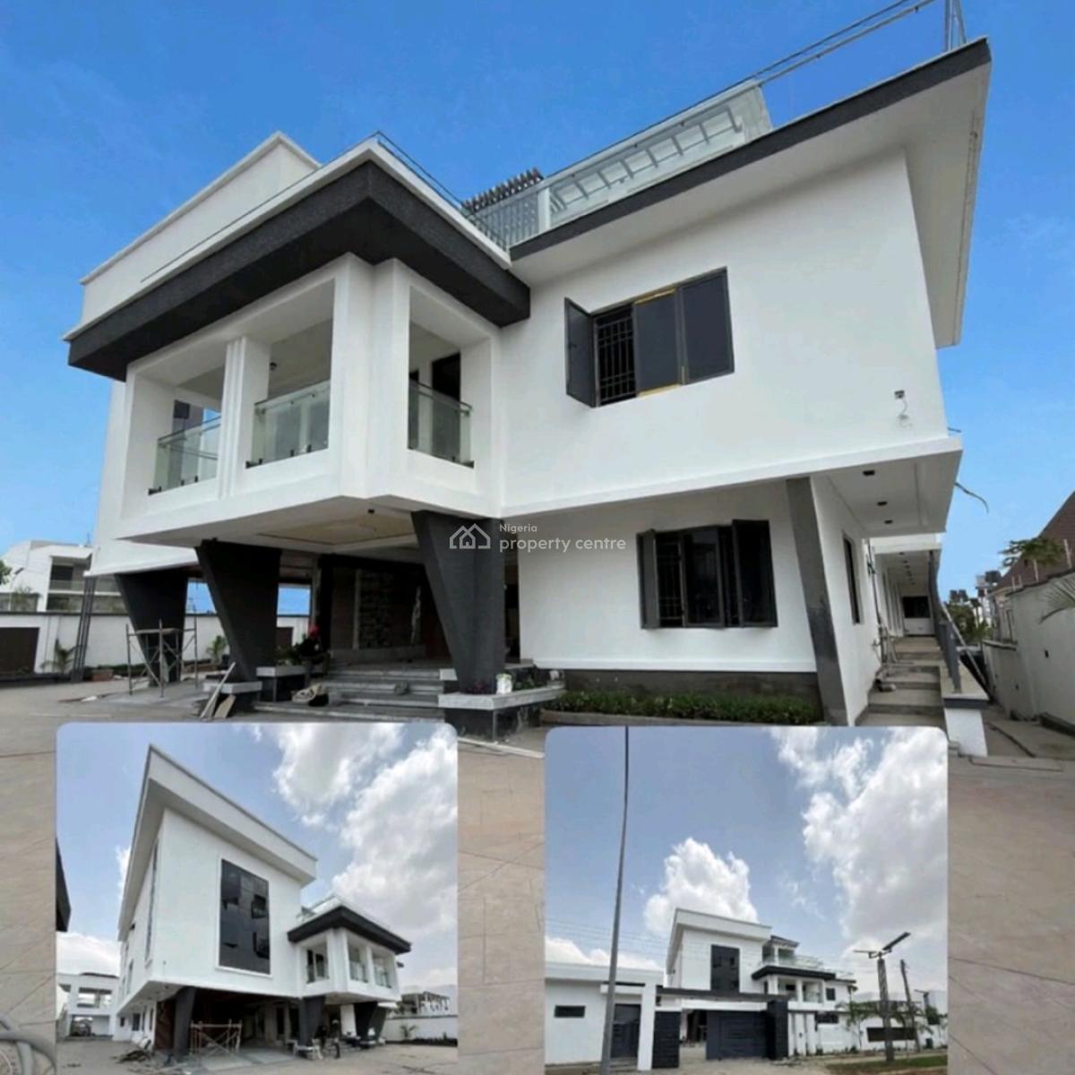 8 Bedroom Detached, Home, Automation, Fully Fitted Kitchen, Guzape District, Abuja, House for Sale