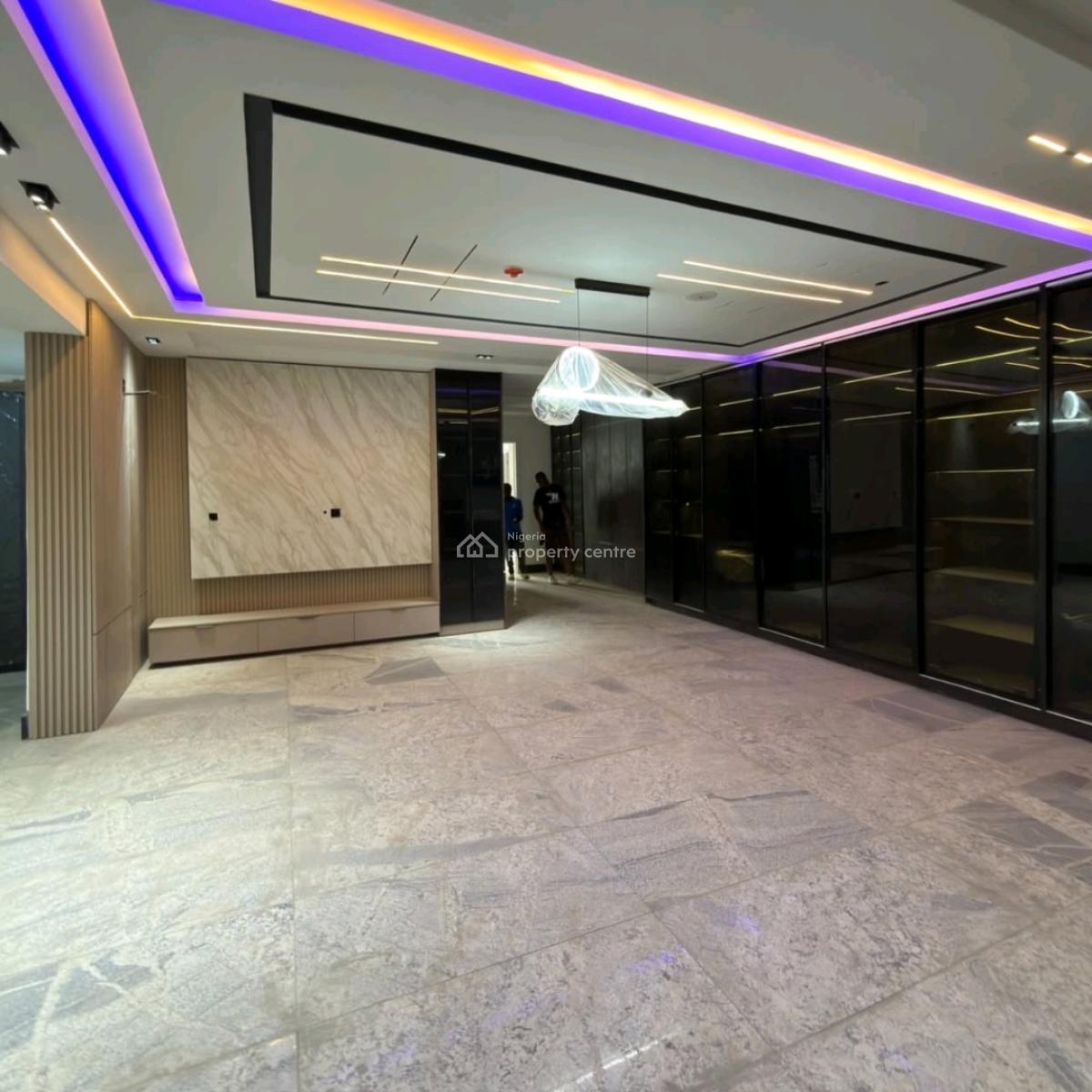 8 Bedroom Detached, Home, Automation, Fully Fitted Kitchen, Guzape District, Abuja, House for Sale