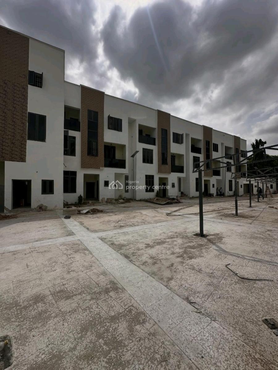 New 4 Bedroom Terrace Duplex + Boys Quarters Family Lounge All Rooms a, Area 2, Garki, Abuja, House for Sale