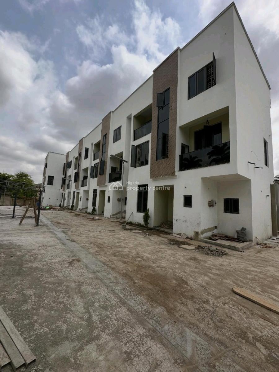 New 4 Bedroom Terrace Duplex + Boys Quarters Family Lounge All Rooms a, Area 2, Garki, Abuja, House for Sale