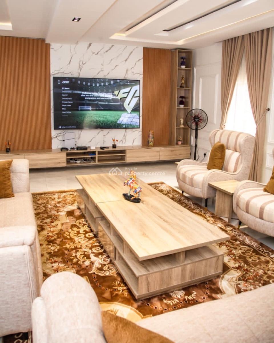 Luxury Smart 5 Bedroom Furnished and Service Duplex, Gwarinpa, Abuja, Detached Duplex Short Let