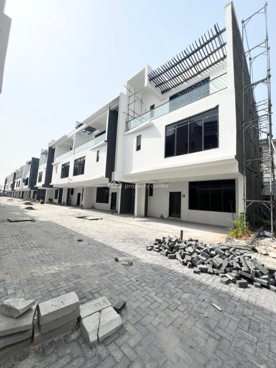 4 Bedroom Terrace Detached Duplex, Lekki Right, Lekki Phase 1, Lekki, Lagos, Terraced Duplex for Rent