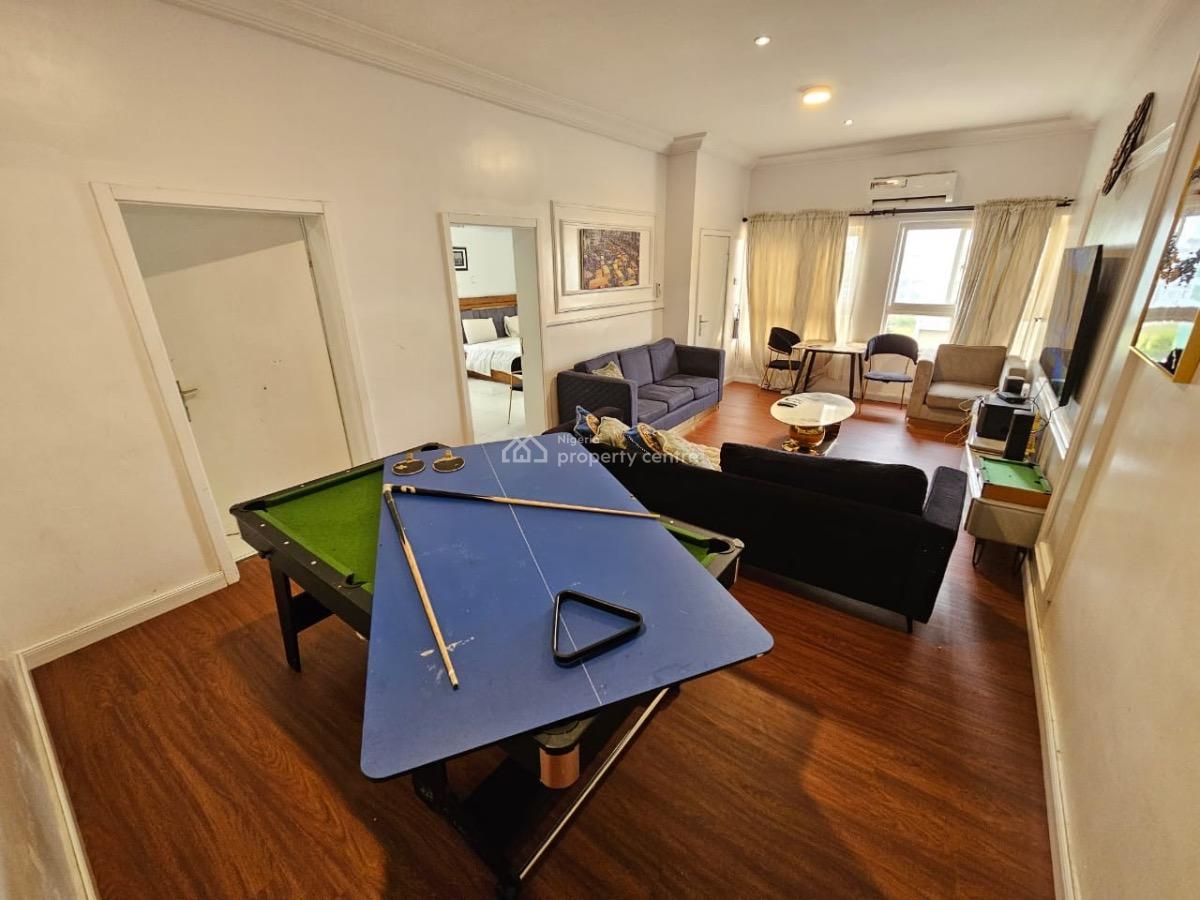 Beautifully Furnished Luxury 2 Bedroom Apartment with Snooker/table Te, Lekki Phase 1, Lekki, Lagos, Flat / Apartment for Rent
