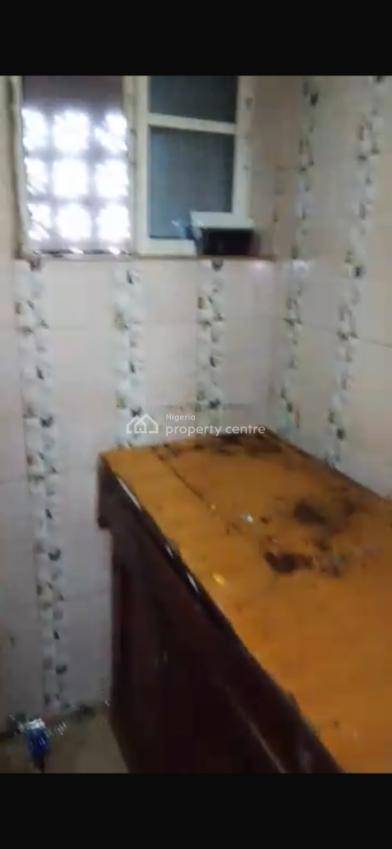 a Neat Roomself with Personal Kitchen All Round Tiles, Off Haruna, Ogba, Ikeja, Lagos, Self Contain (single Rooms) for Rent