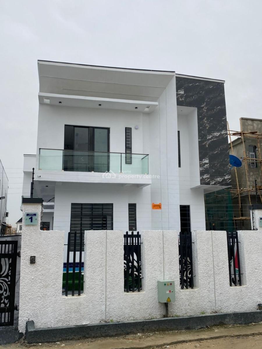5 Bedroom Duplex with Swimming Pool, Ikota, Lekki, Lagos, Detached Duplex for Sale