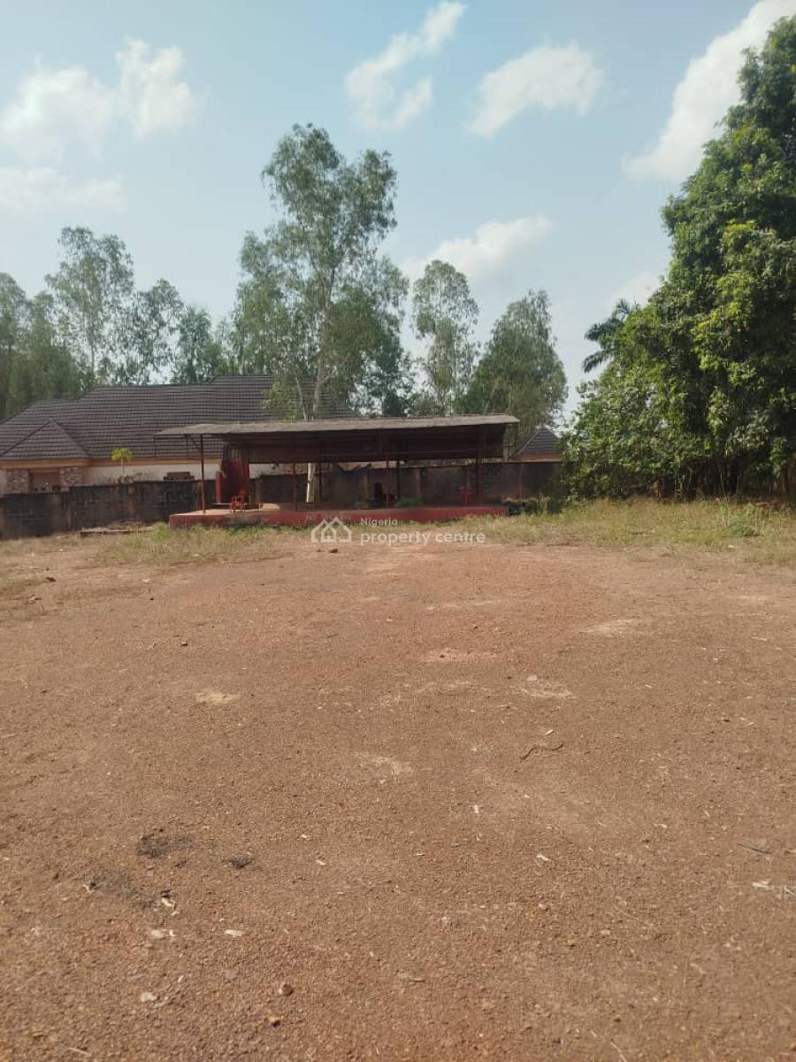 5000sqm Land Fenced & Gated with C of O, Airport Road, Emene, Enugu, Enugu, Mixed-use Land for Sale